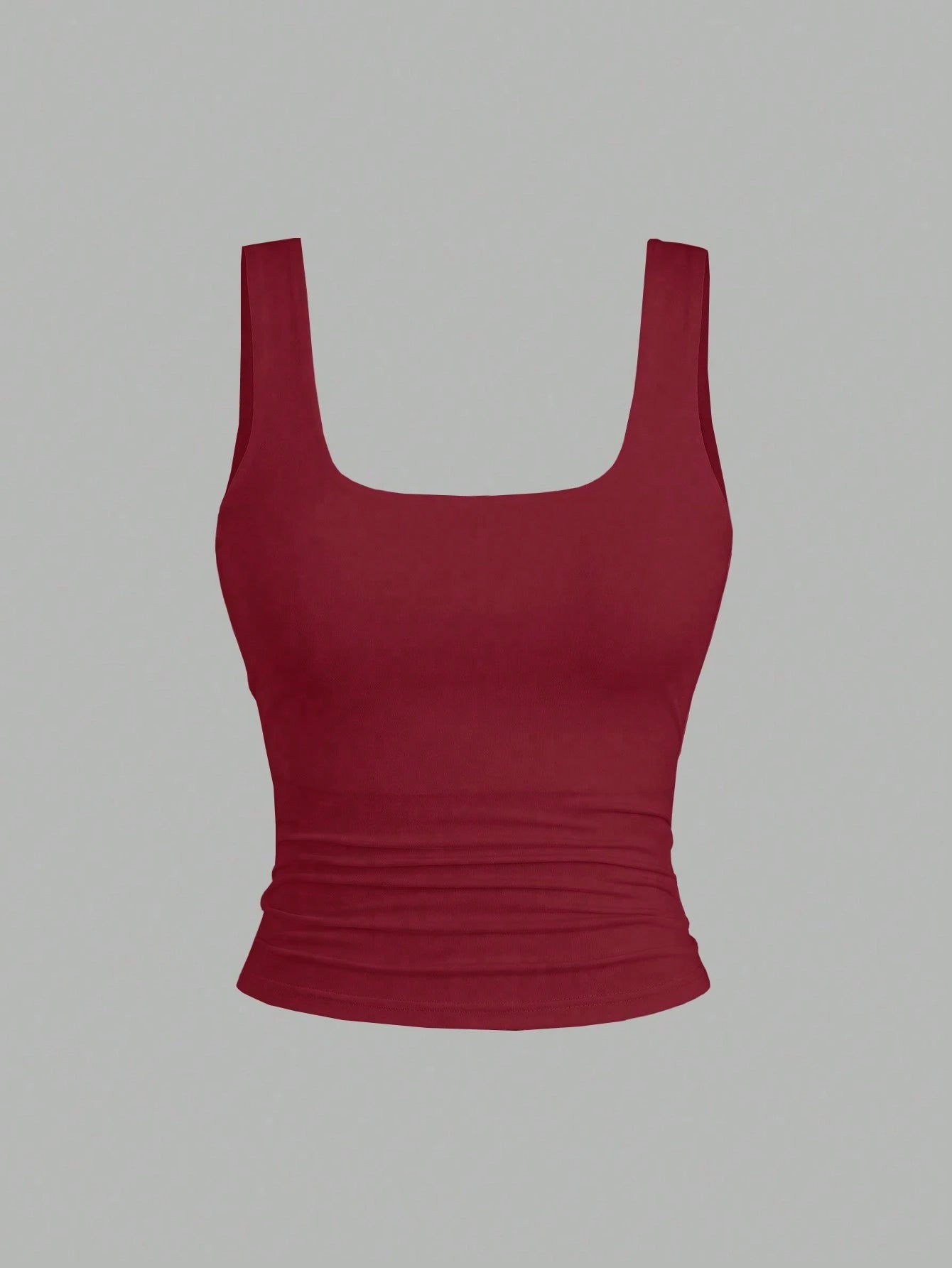 Conjunto 3 Tops Femininos Mozzena Multicolor Decote Quadrado Alças Grossas Slim Fit