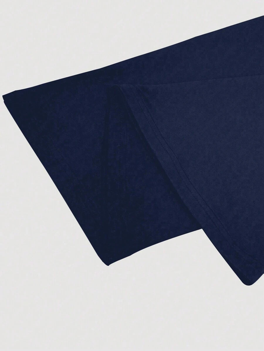 Vestido Longo Feminino Mozzena Azul Royal Gola Alta Sem Mangas Bainha Sereia Slim Fit